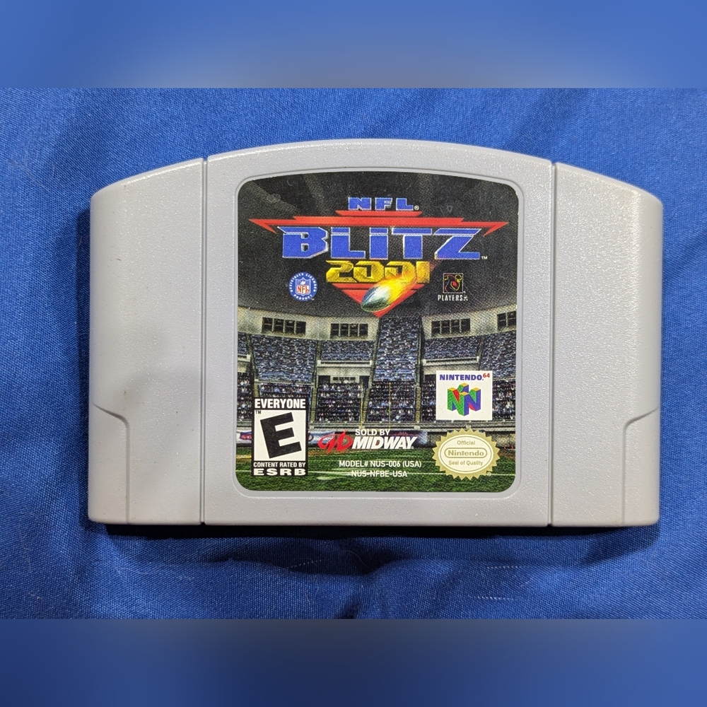 NFL BLITZ 2001 | Nintendo 64 | Cart Only| GC+